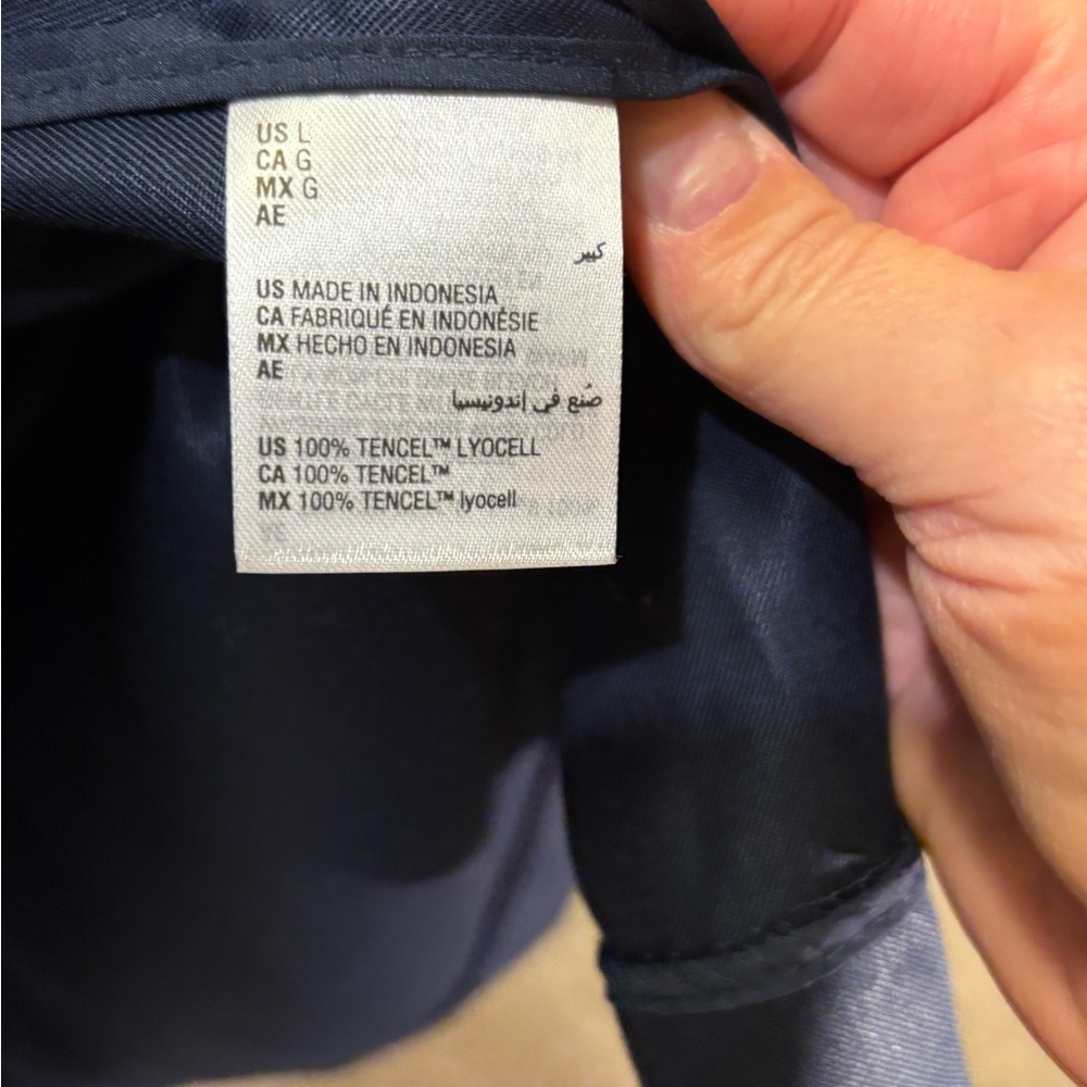 Chic Navy Trench Coat - Picture 7 of 10